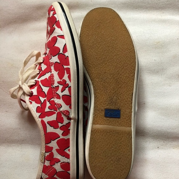 Kate Spade KEDs “Butterflies” Lace ups - Picture 3 of 3